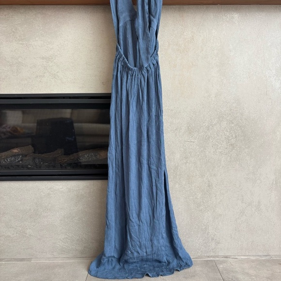 Mara Hoffman Linny Dress in Blue Tencel Lyocell, Size XL - Picture 12 of 16